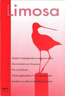Limosa 69.1 jaargang 1996